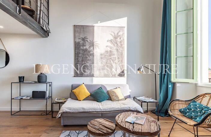 A VENDRE 2P VIEUX-NICE - MAGNIFIQUE DUPLEX LOFT AVEC VUE COURS S — photo 2