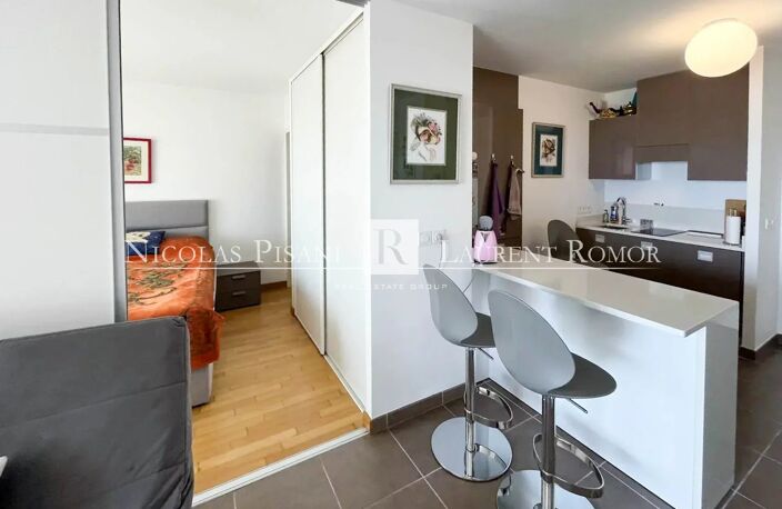 Appartement 2 pièces à Beausoleil - Résidence avec piscine — photo 4