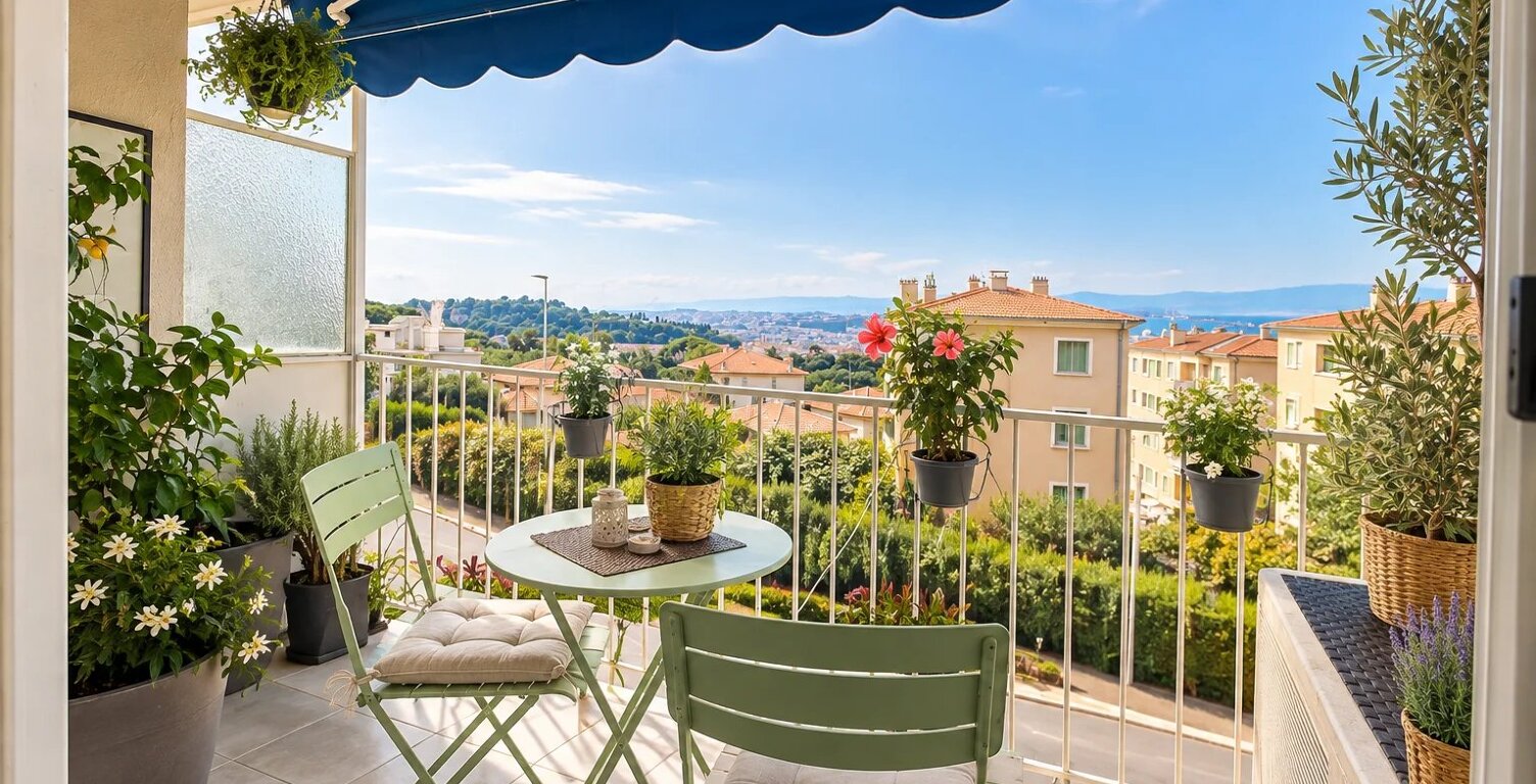 NICE 'MONT BORON' - 3P 60M² | BALCONS | CAVE | PARKING — photo 1