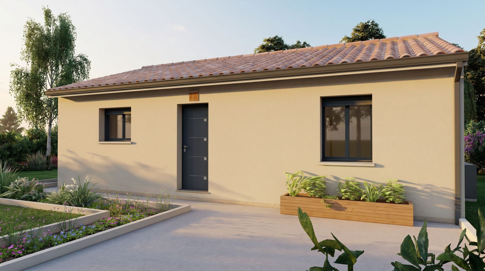Projet de construction d'une maison 75 m² avec terrain à RILHAC-RANCON (87)