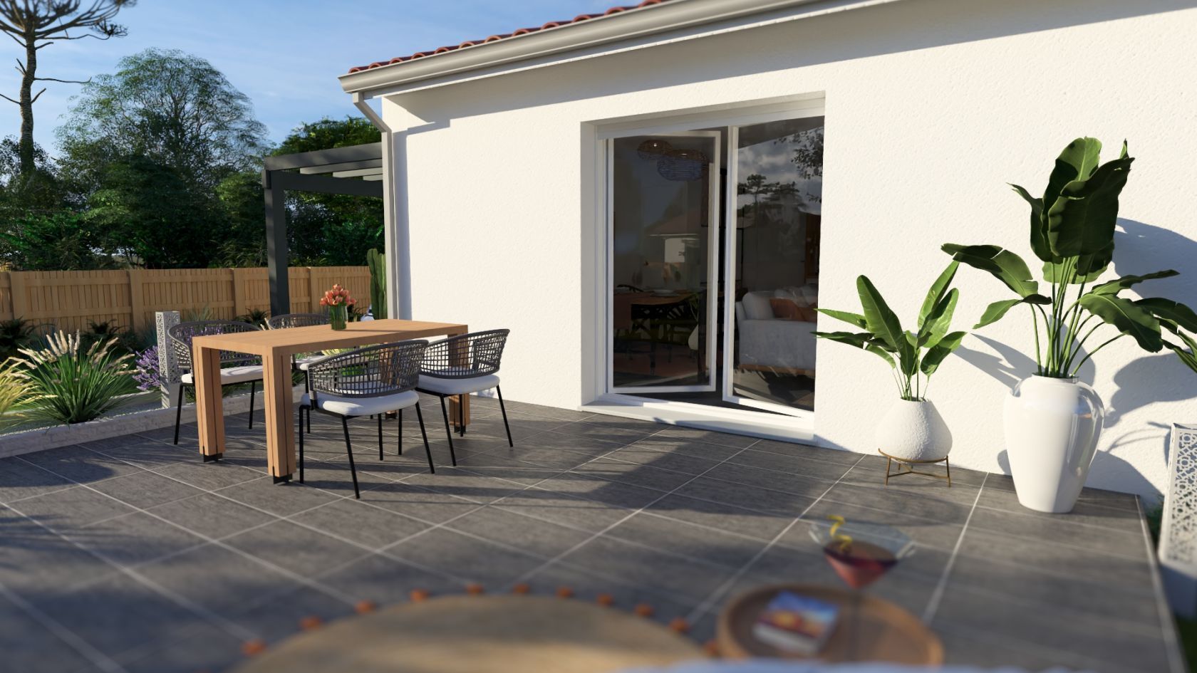 Projet de construction d'une maison avec terrain à YCHOUX (40)