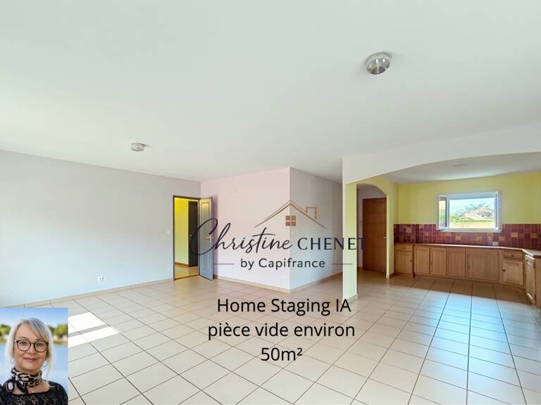 MARSILLARGUES – Maison de plain-pied au calme, 3 chambres - 50 m² de pièce de vie — photo 1