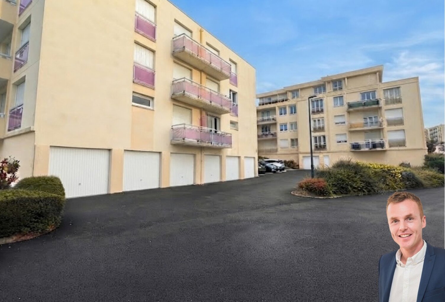 QUIMPER (29) – Appartement T3 de 64 m² habitable au dernier étage – Garage – Cave — photo 1
