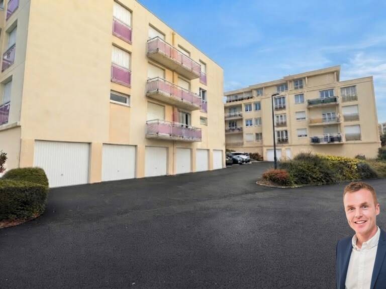 QUIMPER (29) – Appartement T3 de 64 m² habitable au dernier étage – Garage – Cave — photo 1