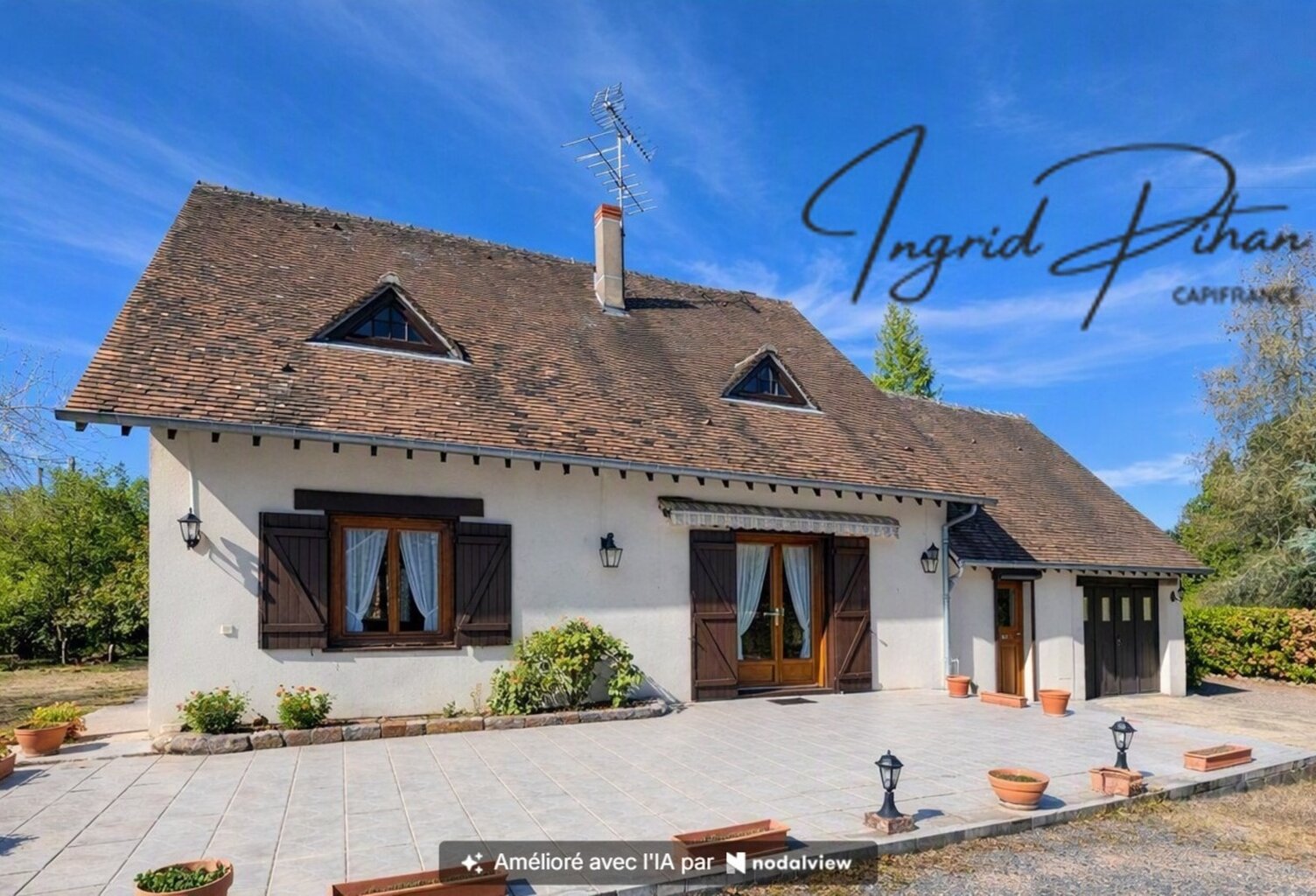 Maison 7 pièces – 2400 m² terrain – Garage - NOGENT SUR VERNISSON (45) — photo 1