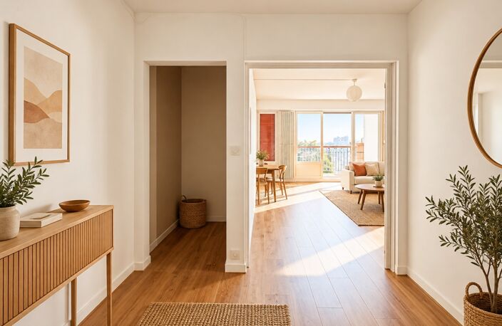 ANGERS Louis Gain – TRIANGLE D’OR – T4 de 93 M² – 3 CHAMBRES – 8E ÉTAGE – 2 BALCONS et cave — photo 5