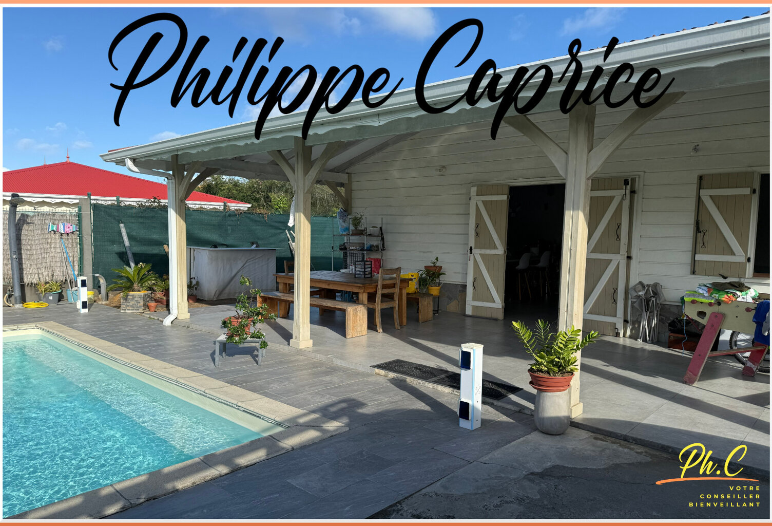 LE VAUCLIN – MACABOU - MALLEVAUT  | VILLA F4 AVEC PISCINE ET JARDIN — photo 1
