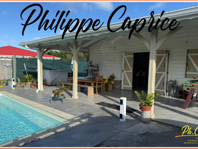 LE VAUCLIN – MACABOU - MALLEVAUT  | VILLA F4 AVEC PISCINE ET JARDIN — photo du bien