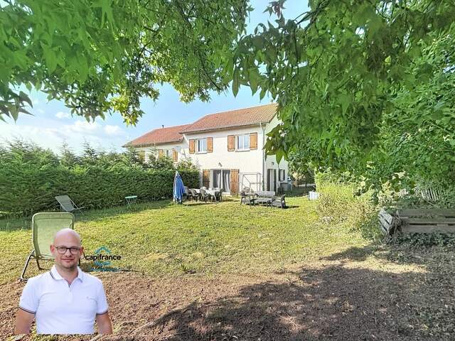 Maison 3 chambres – Jumelée par le garage – Terrain d'environ 450 m² – Saint-Genix-les-Villages — photo du bien