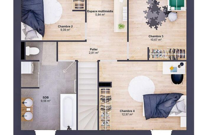 Maison 6 pièces 94 m2 — photo 4