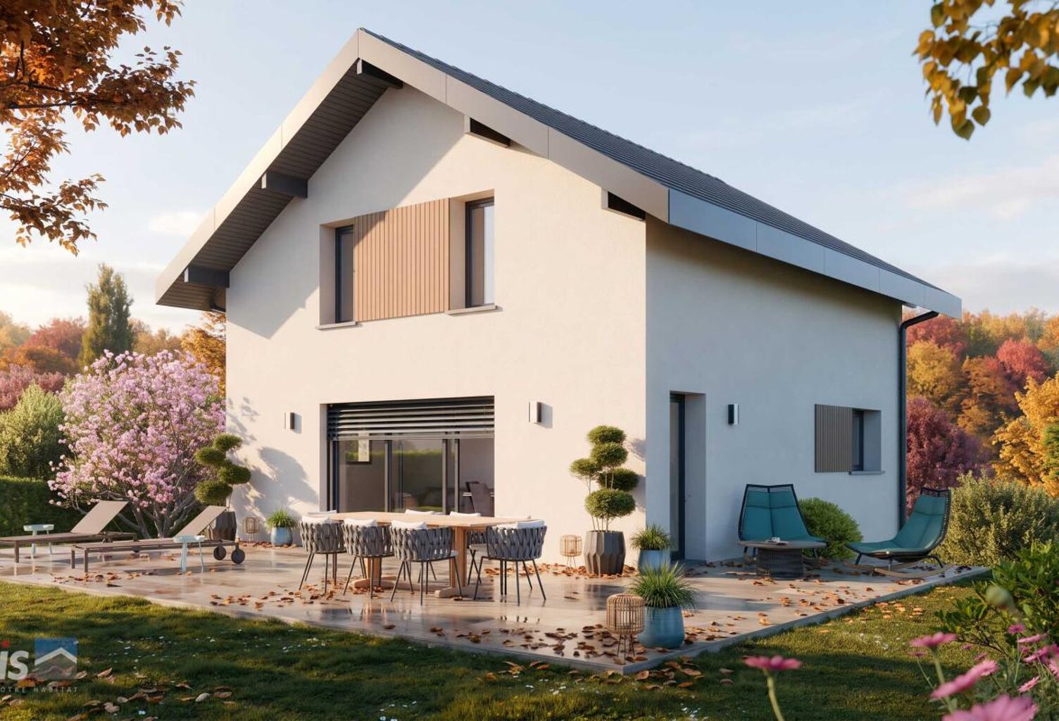 Projet de construction Artis à Fillinges - Maison 110 m² avec sous-sol — photo 1