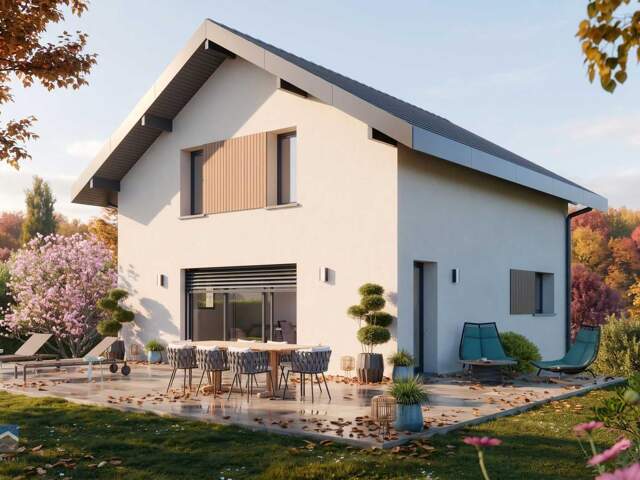 Projet de construction Artis à Fillinges - Maison 110 m² avec sous-sol — photo du bien
