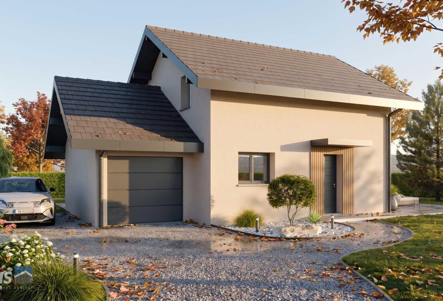 Projet de construction Artis à Bonne – Maison familiale d’environ 100 m² — photo 1