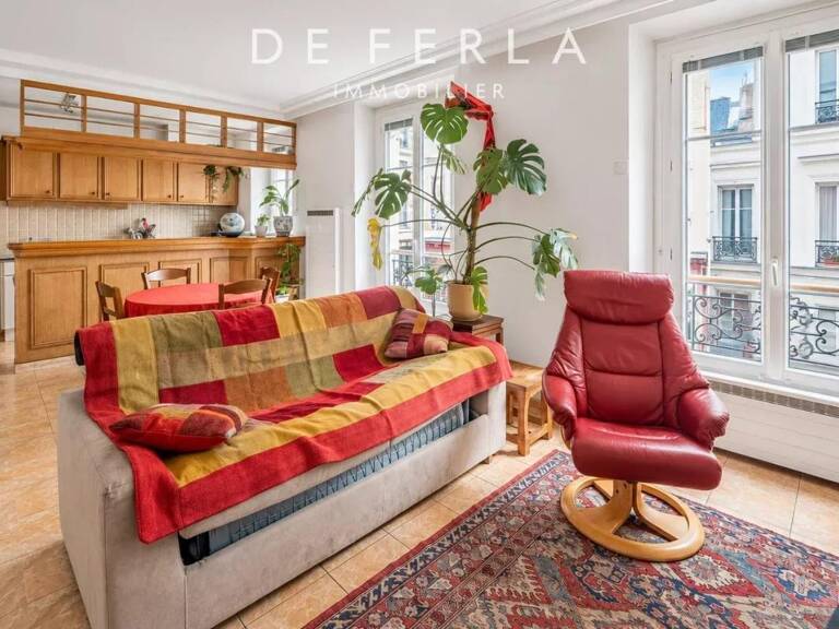 Paris XIVème - Village Pernety : Appartement 3 pièces traversant — photo 1