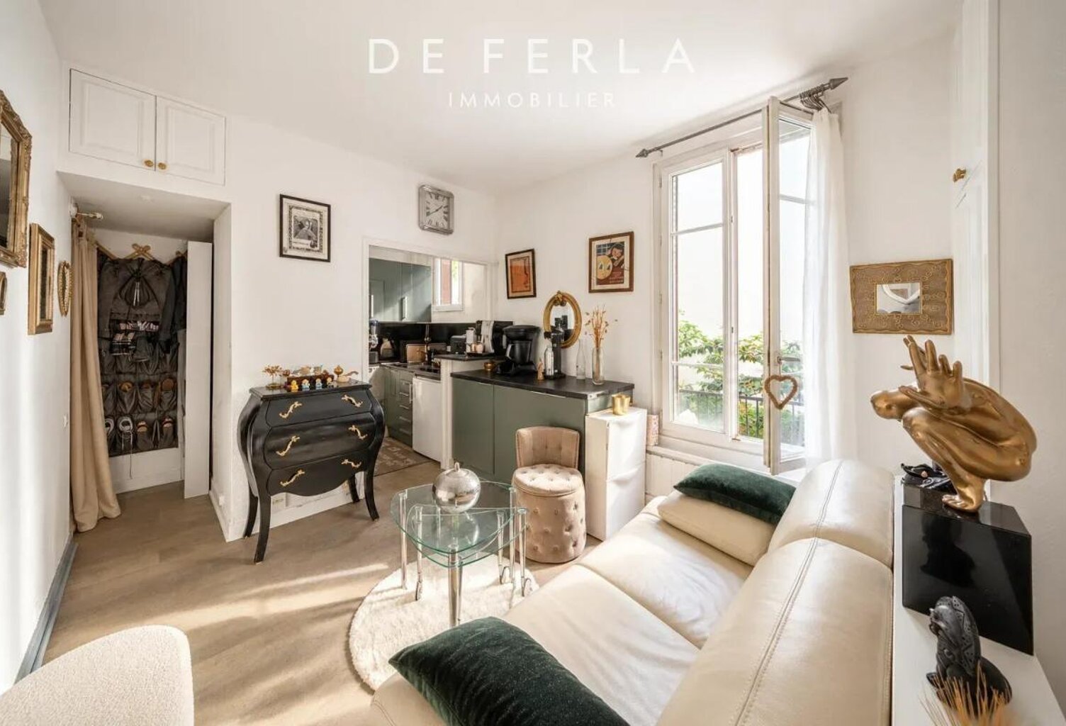 2 pièces avec cour privative de 12 m² – Paris XV — photo 1