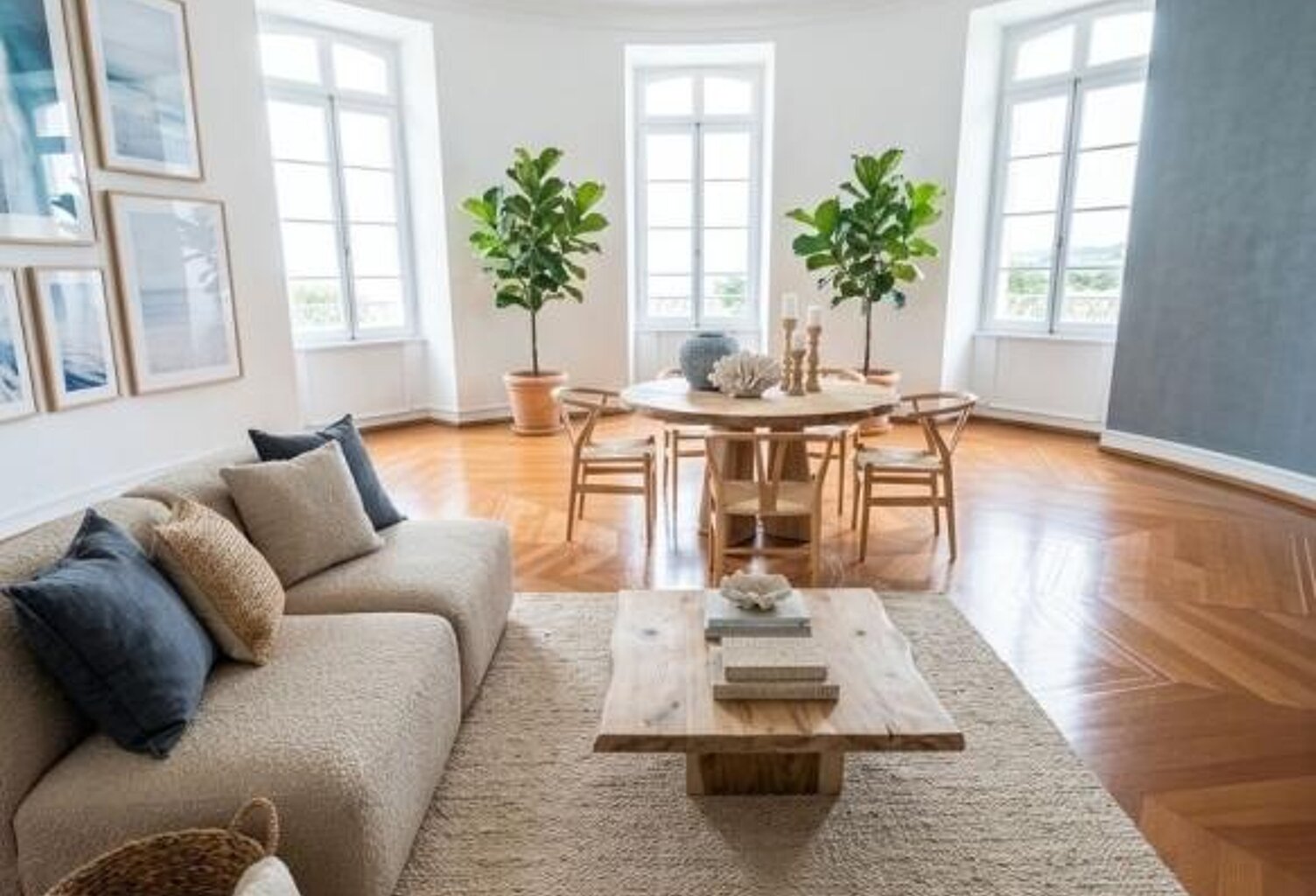 Le Château — APPARTEMENT TYPE 2 · PARQUET ROSE DES VENTS + JARDIN + PARKING — photo 1