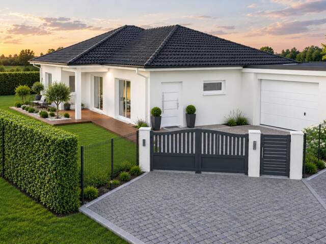 Voreppe: Plain Pied 94m² + Garage 18m² sur terrain de 427m² — photo du bien