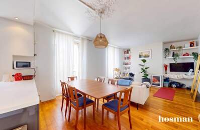Appartement 2 pièces de 60 m² avec grand séjour et bureau - Jules Joffrin - Rue Damrémont, Paris — photo du bien