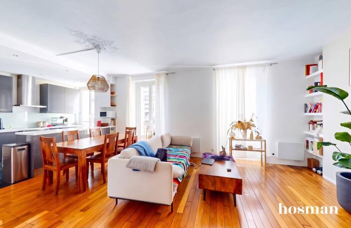 Appartement 2 pièces de 60 m² avec grand séjour et bureau - Jules Joffrin - Rue Damrémont, Paris — photo 3