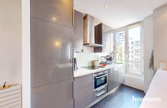 Appartement 2 pièces de 60 m² avec grand séjour et bureau - Jules Joffrin - Rue Damrémont, Paris — photo 4