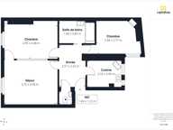 Appartement 4 pièces 65 m² - Lumineux et bien agencé - Rue Chevreul, Paris 11e — photo 4