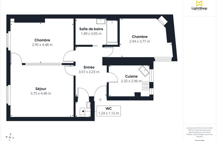 Appartement 4 pièces 65 m² - Lumineux et bien agencé - Rue Chevreul, Paris 11e — photo 4