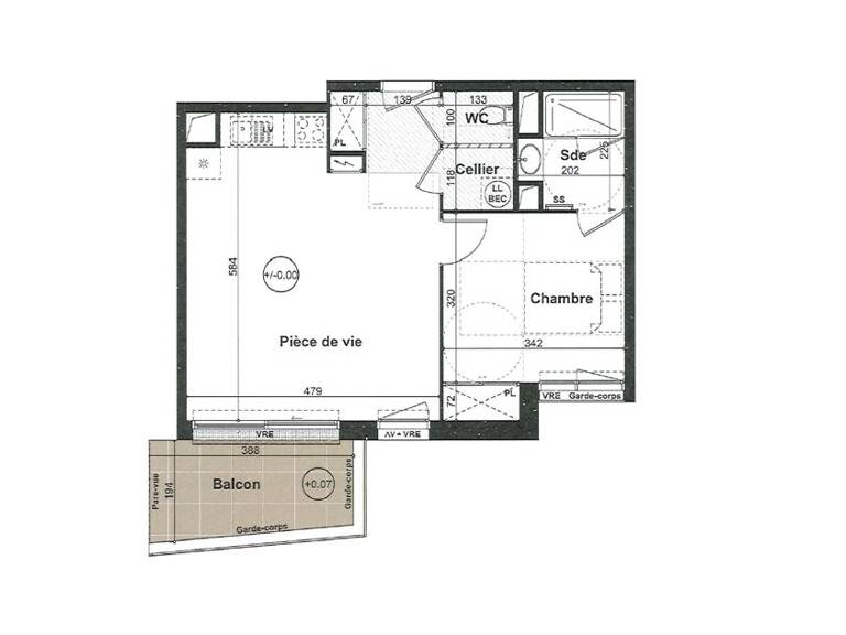 T2 NEUF avec Balcon & Parking — Opportunité RARISSIME à Saint-Hilaire-de-Loulay ! — photo 1