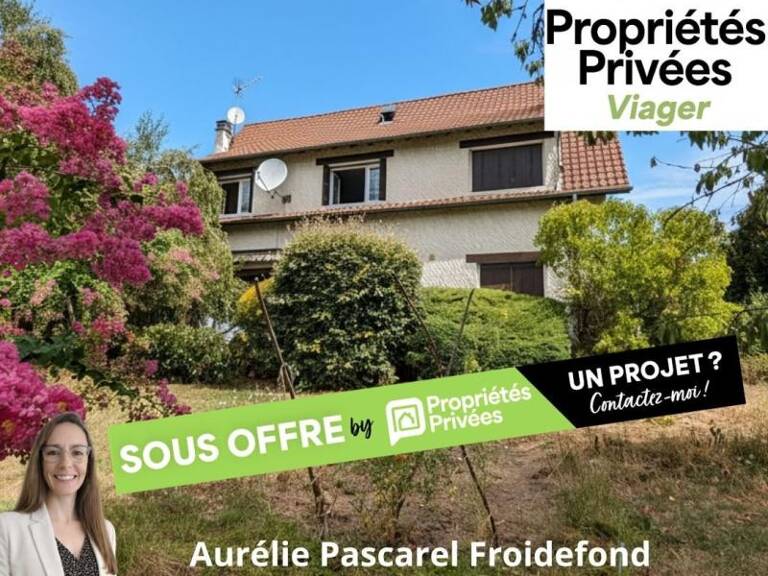 SOUS OFFRE // EXCLUSIVITE : MALEMORT (19360) - VIAGER OCCUPÉ - MAISON INDIVIDUELLE 129 m² - 4 CHAMBRES - GARAGE - TERRAIN CLOS — photo 1