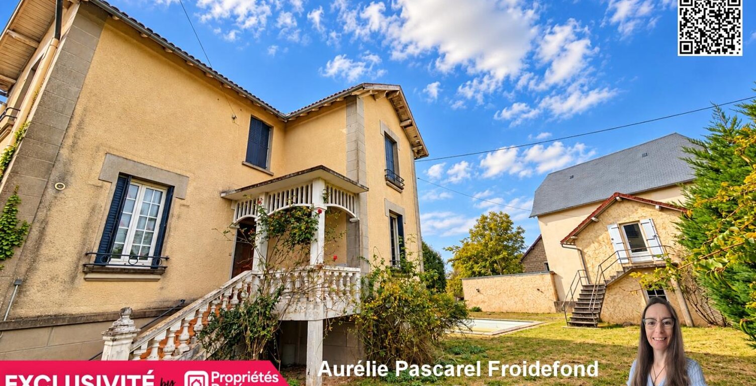 129 330 // LUBERSAC (19210) - Maison à rénover de 135 m² + GARAGE de 90m² avec piscine et dépendance sur TERRAIN DE 2000M² // EXCLUSIVITE — photo 1