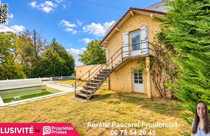 129 330 // LUBERSAC (19210) - Maison à rénover de 135 m² + GARAGE de 90m² avec piscine et dépendance sur TERRAIN DE 2000M² // EXCLUSIVITE — photo 4
