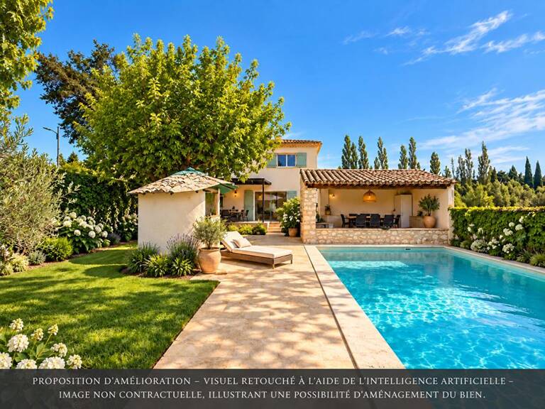 Maison avec appartement indépendant, piscine et jardin à Mollégès — photo 1