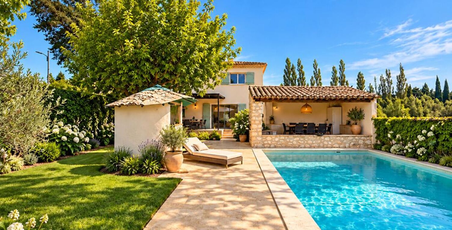 Maison avec appartement indépendant, piscine et jardin à Mollégès — photo 1