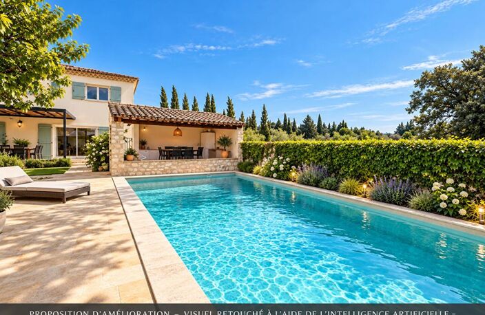 Maison avec appartement indépendant, piscine et jardin à Mollégès — photo 3