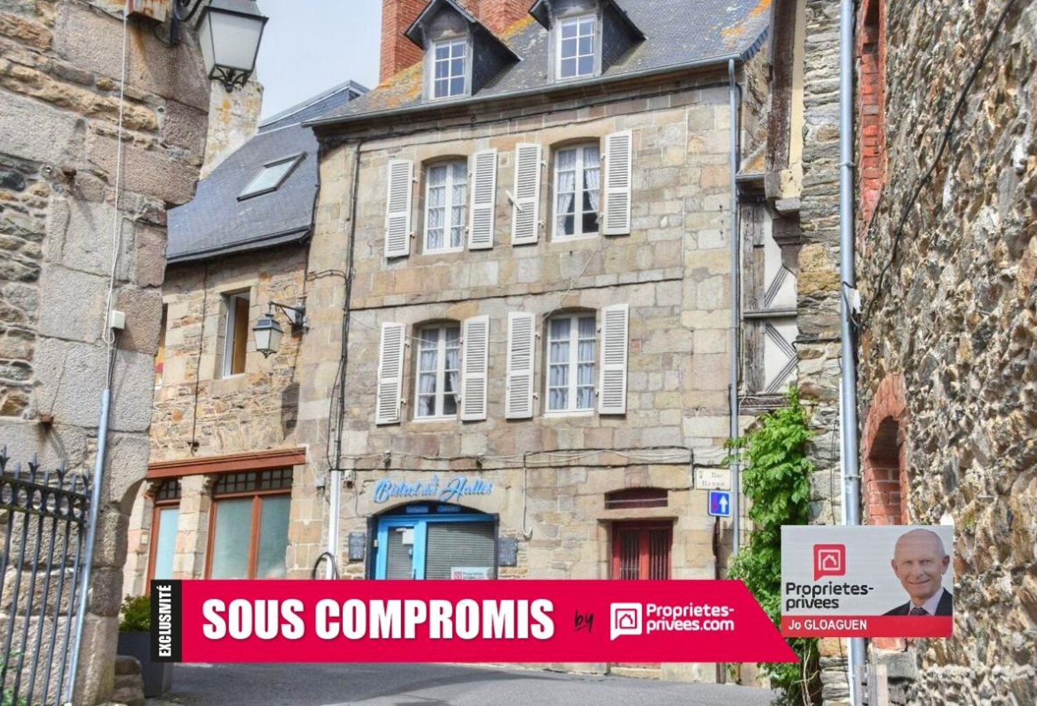 Immeuble d'habitation  et commerce de 177 m2 en centre ville — photo 1