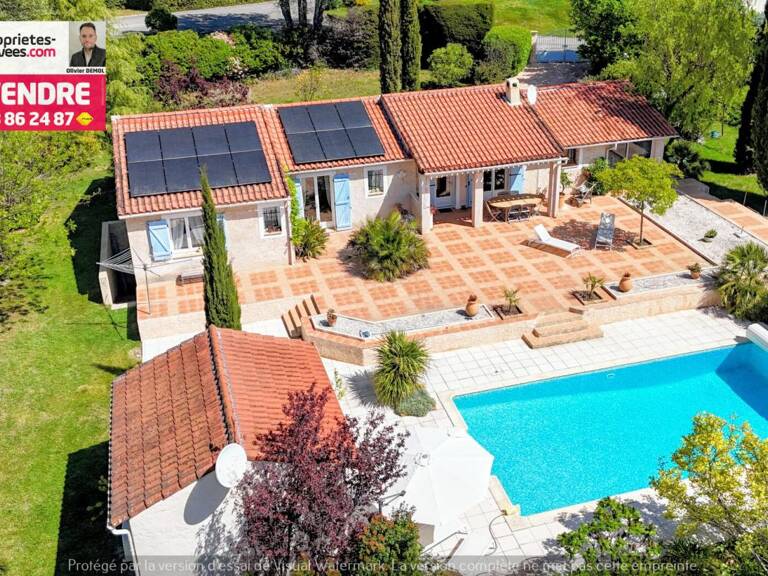 RARE Villa de plain-pied 4 chambres + studio .Terrain plat 2 400 m² et grande piscine — photo 1