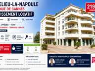 Appartement Loué à Mandelieu La Napoule 2 pièce(s) 42 m2 — photo 2