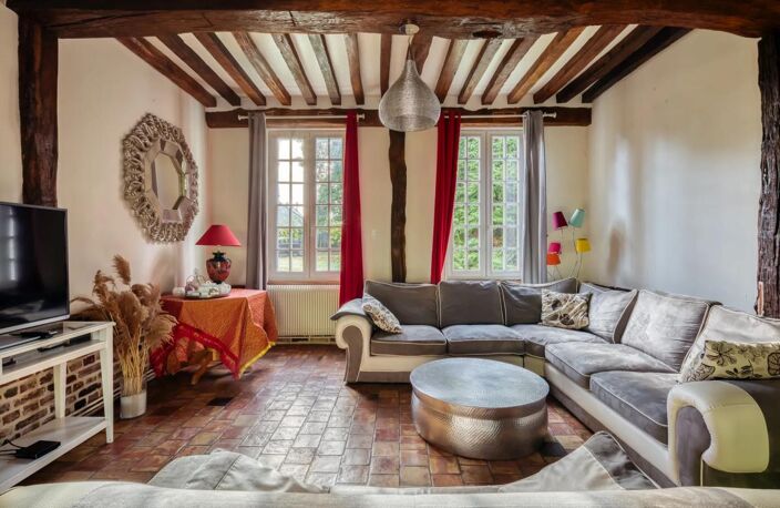 MANNEVILLE-SUR-RISLE – MAISON 268 M² – BEAUX VOLUMES — photo 3