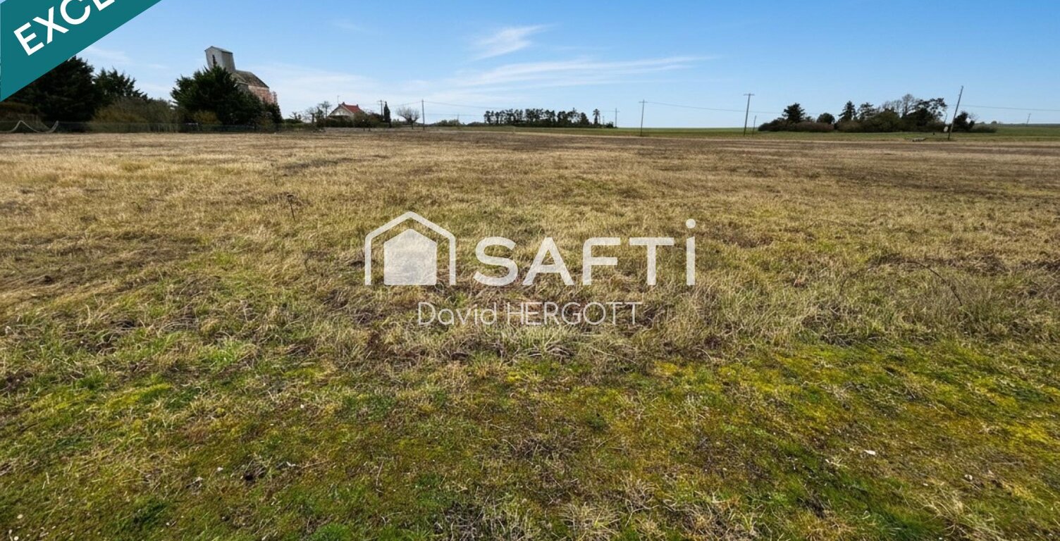 ? Terrain à bâtir viabilisé - 1 006 m² - Verdes (Beauce la Romaine) — photo 1