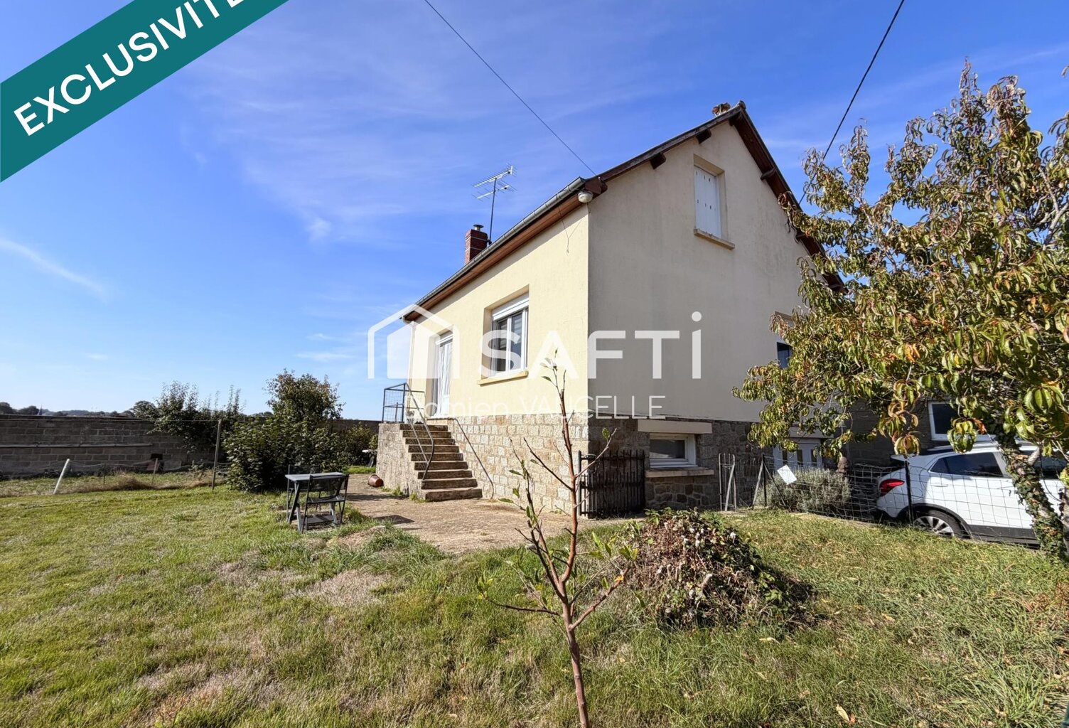 Pavillon de 80 m² sur sous-sol avec terrain de 1 200 m² et bâtiment de 115 m² — photo 1