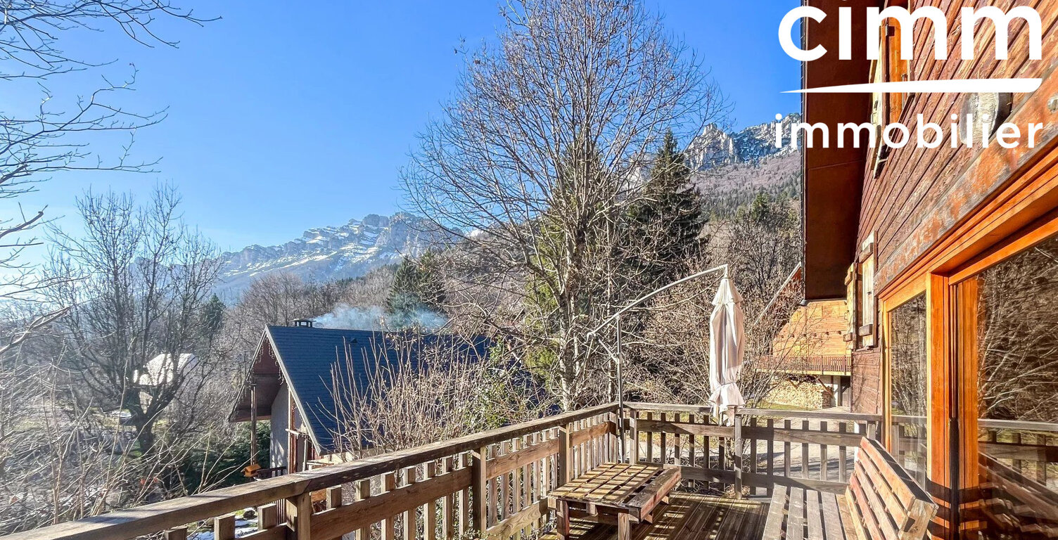 Chalet Individuel - Terrain de 926 m² arboré - Vue Chartreuse — photo 1