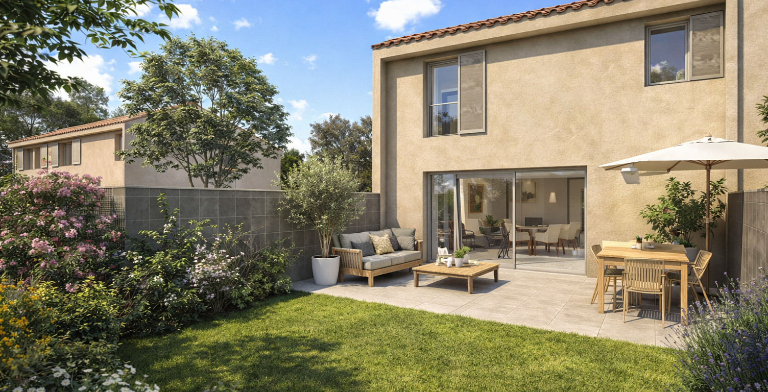 MAGNIFIQUE OPPORTUNITÉE ! DEVENEZ PROPRIÉTAIRE D'UNE MAISON NEUVE AU COEUR DE BOUC BEL AIR ! — photo 1