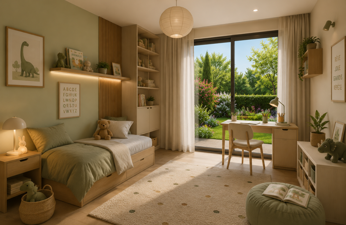 --MAGNIFIQUE T4 EN REZ DE JARDIN AU COEUR DE BORÉLY ! — photo 4