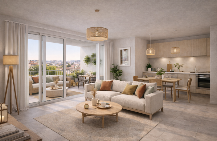 --MAGNIFIQUE 3 PIÈCES AU COEUR DU 9ÈME ARRONDISSEMENTS DE MARSEILLE ! — photo 2
