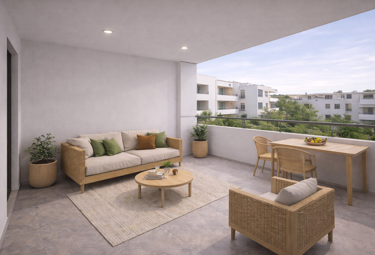 SPACIEUX T3 TRAVERSANT AVEC SA MAGNIFIQUE LOGGIA ! — photo 1