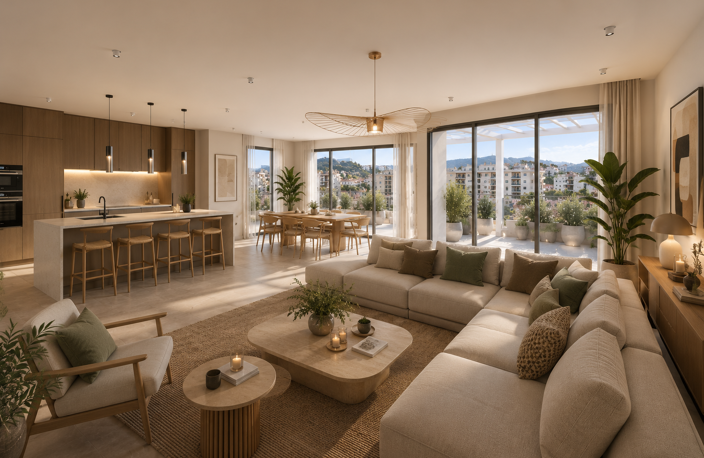 4 PIÈCES UNIQUE AVEC VASTE ESPACE EXTÉRIEUR AU CŒUR DU 9ÈME ARRONDISSEMENT DE MARSEILLE — photo 2