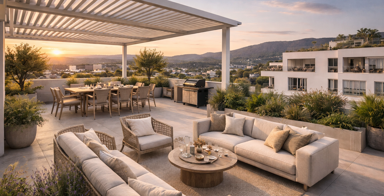 SUR LE TOIT DU CABOT ! MAGNIFIQUE T4 DUPLEX AVEC IMMENSE ÉSPACE ÉXTÈRIEUR ! — photo 1