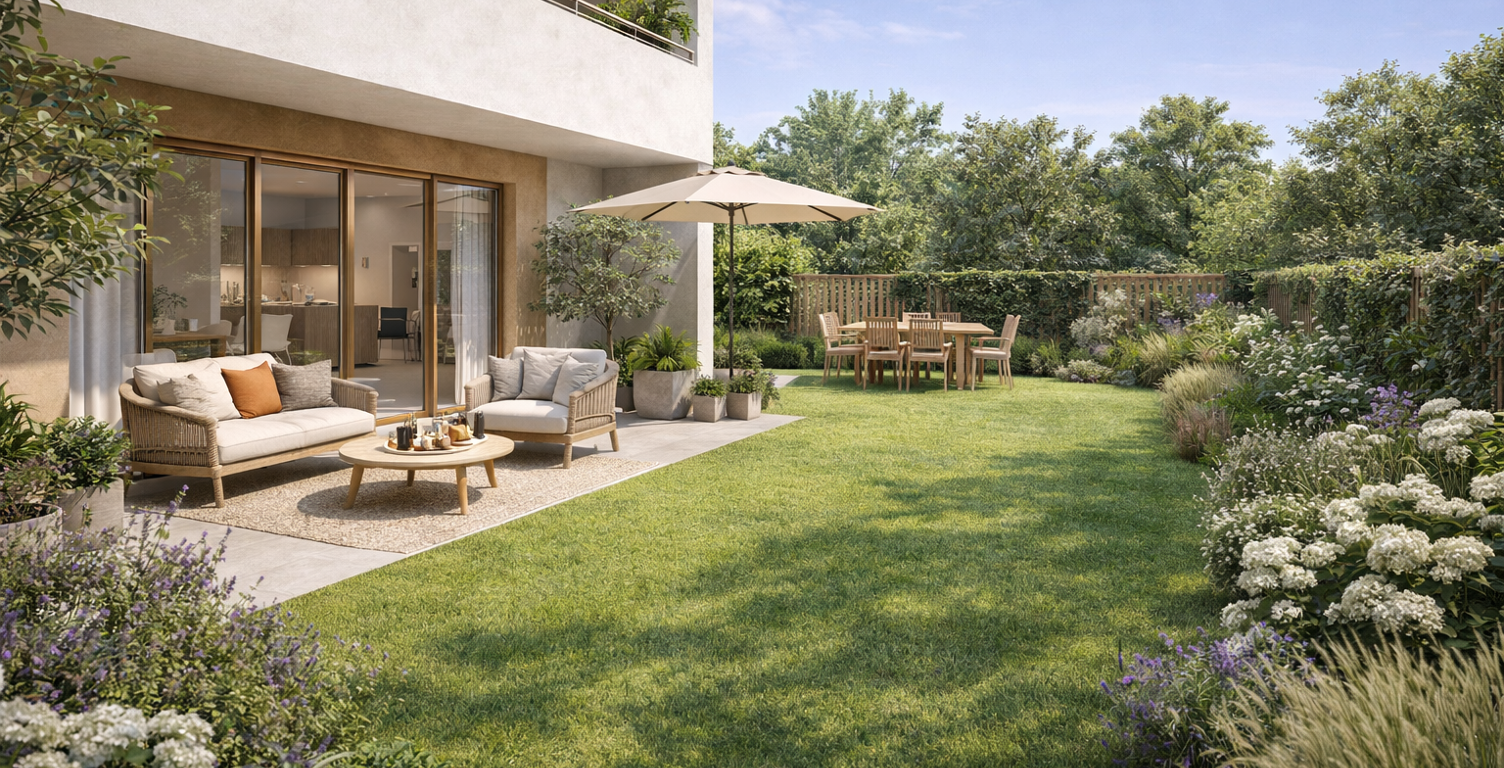 IMMENSSE T4 AU COEUR DE LA SEIGNEURIE AVEC UN MAGNIFIQUE JARDIN ! — photo 1