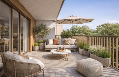 VUE DÉGAGÉE POUR CE MAGNIFIQUE T2 AU COEUR DU 8ÈME ARRONDISSEMENT DE MARSEILLE ! — photo du bien