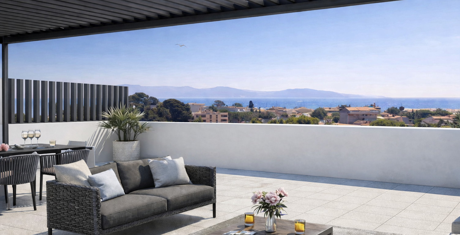 --LA CIOTAT - 110M² POUR CE MAGNIFIQUE T4 - VUE MER HORS NORME — photo 1