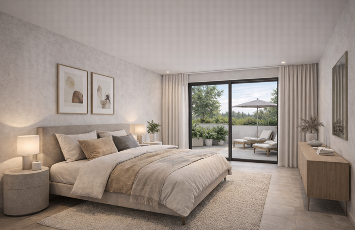 LE  BAGUIER -  MAGNIFIQUE T4 AVEC GRANDE TERRASSE - RÉSIDENCE EXCEPTIONEL — photo 4
